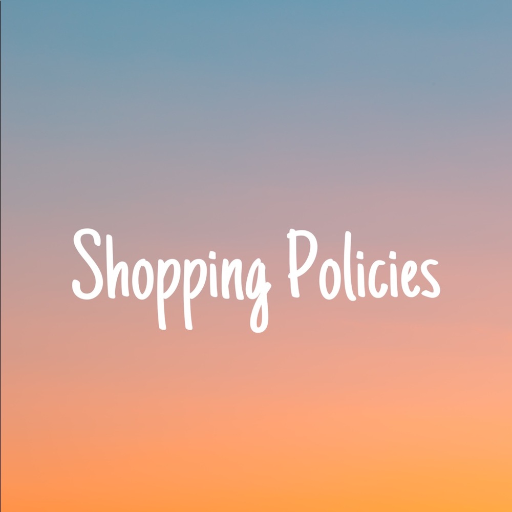 shoping policies